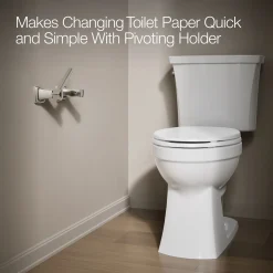Pivoting toilet paper holder^Kohler Outlet