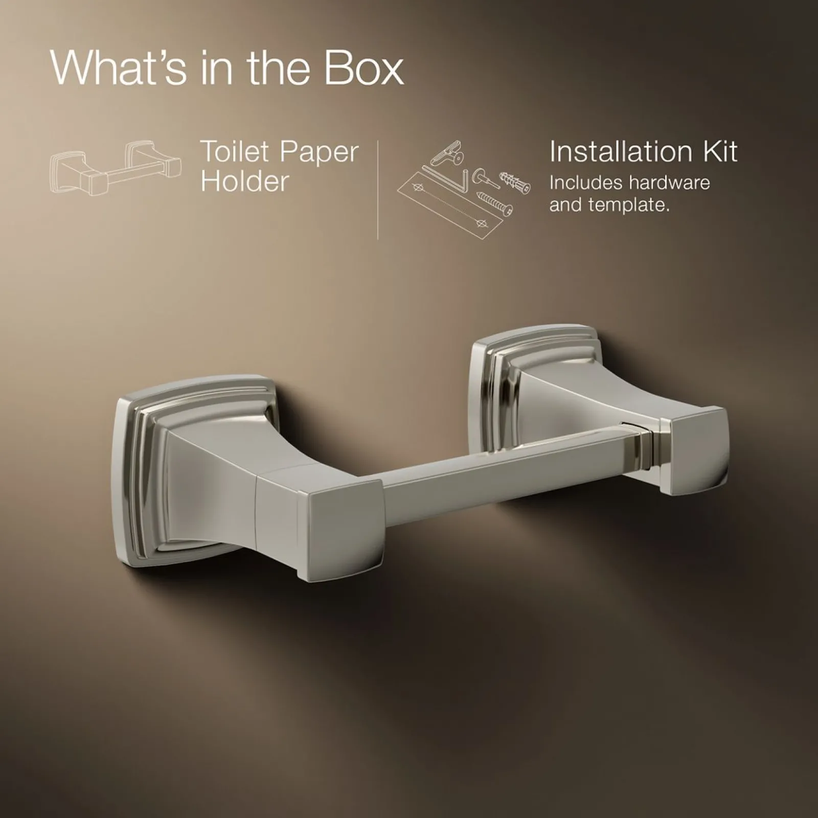 Pivoting toilet paper holder^Kohler Outlet