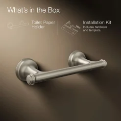 Pivoting toilet paper holder^Kohler Best