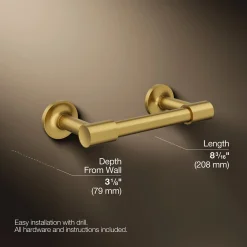 Pivoting toilet paper holder^Kohler Outlet