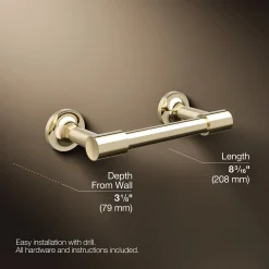 Pivoting toilet paper holder^Kohler Outlet
