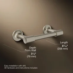 Pivoting toilet paper holder^Kohler Outlet
