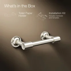 Pivoting toilet paper holder^Kohler Outlet