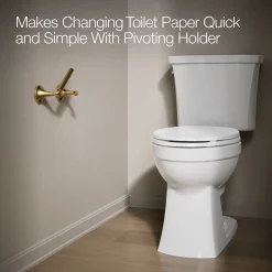 Pivoting toilet paper holder^Kohler Online