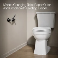Pivoting toilet paper holder^Kohler Online