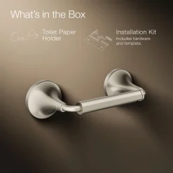 Pivoting toilet paper holder^Kohler Online