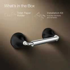 Pivoting toilet paper holder^Kohler Online
