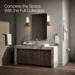 Pivoting toilet paper holder^Kohler New