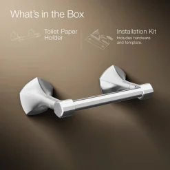 Pivoting toilet paper holder^Kohler New