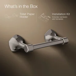 Pivoting toilet paper holder^Kohler New