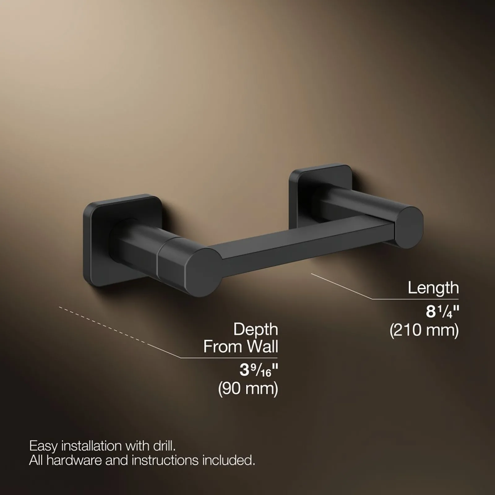 Pivoting toilet paper holder^Kohler Clearance