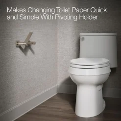 Pivoting toilet paper holder^Kohler Clearance