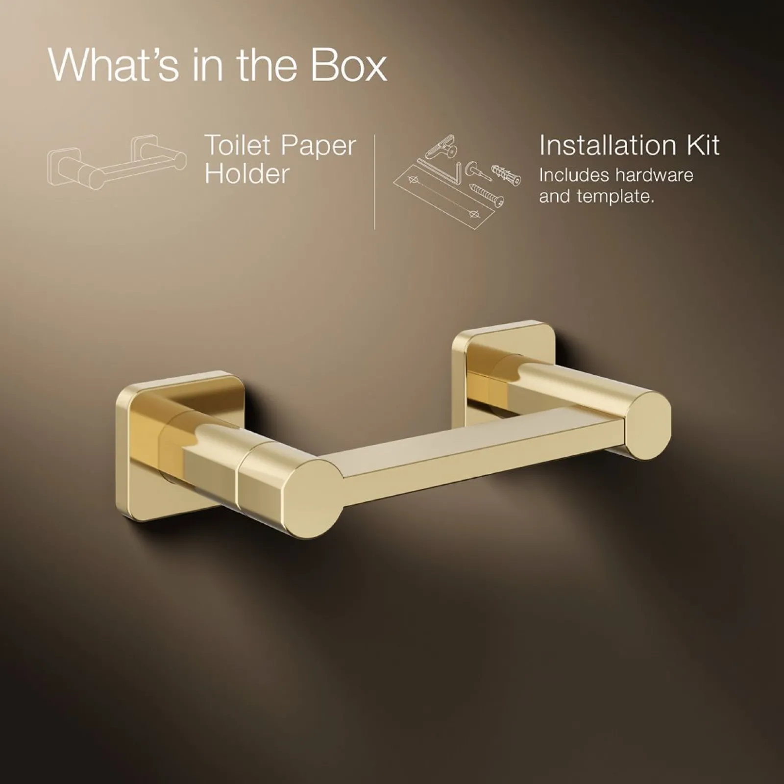 Pivoting toilet paper holder^Kohler Clearance