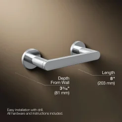 Pivoting toilet paper holder^Kohler Outlet