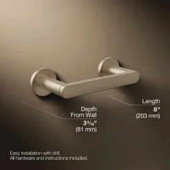 Pivoting toilet paper holder^Kohler Outlet