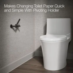 Pivoting toilet paper holder^Kohler Outlet