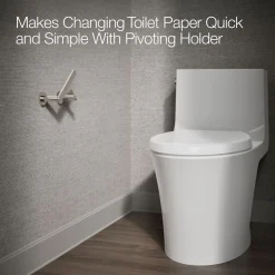 Pivoting toilet paper holder^Kohler Outlet