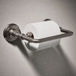Pivoting toilet paper holder^Kohler