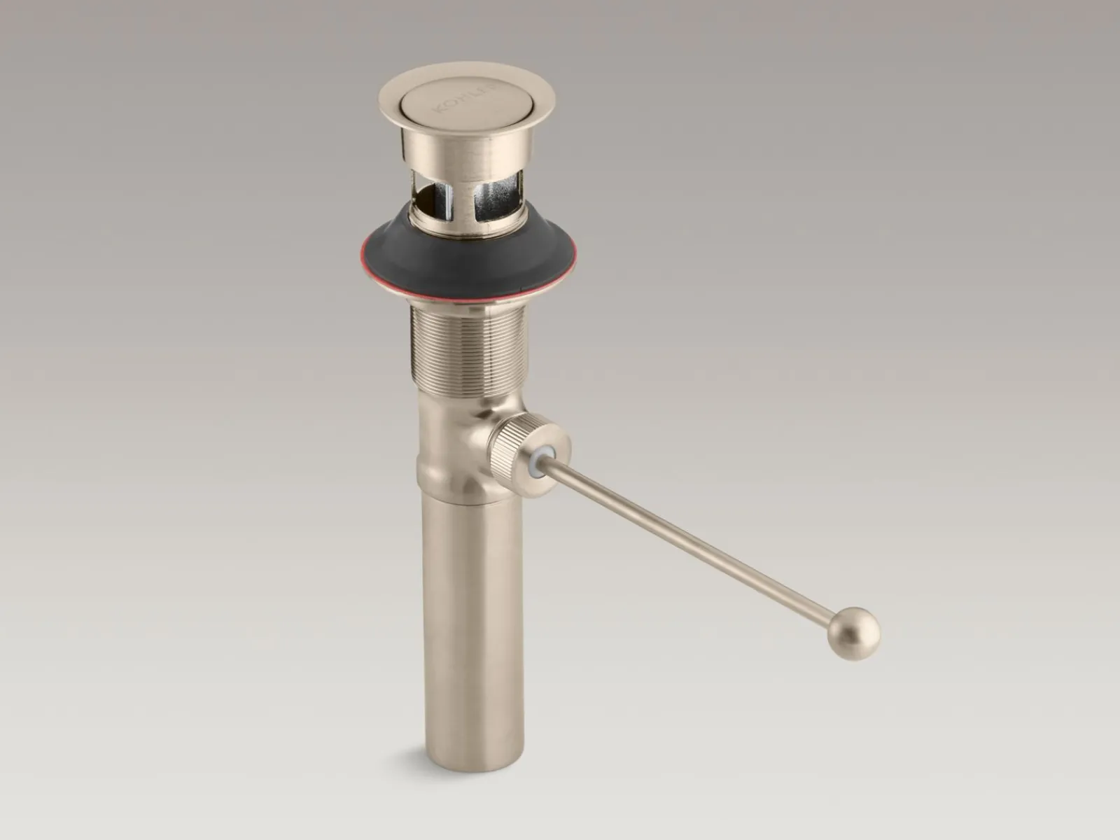 Premier pop-up drain, exposed, with overflow^Kohler Best
