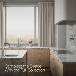 Pull-down kitchen sink faucet with three-function sprayhead^Kohler Clearance