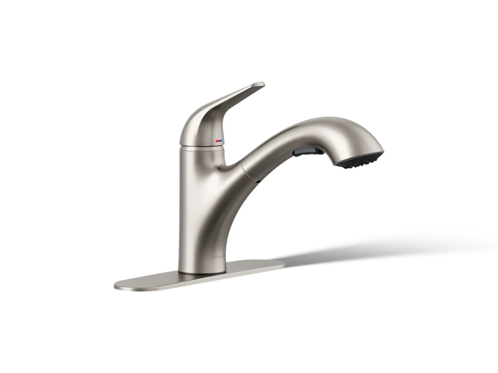 Pull-out kitchen sink faucet with two-function sprayhead^Kohler Online
