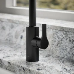 Pull-out kitchen sink faucet with two-function sprayhead^Kohler Outlet