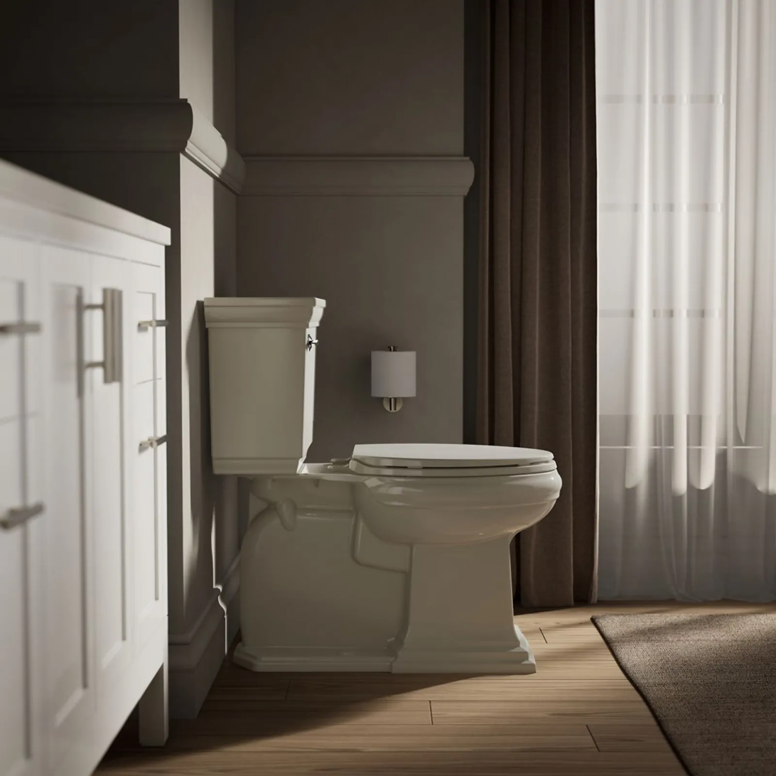 Quick-Release™ elongated toilet seat^Kohler New