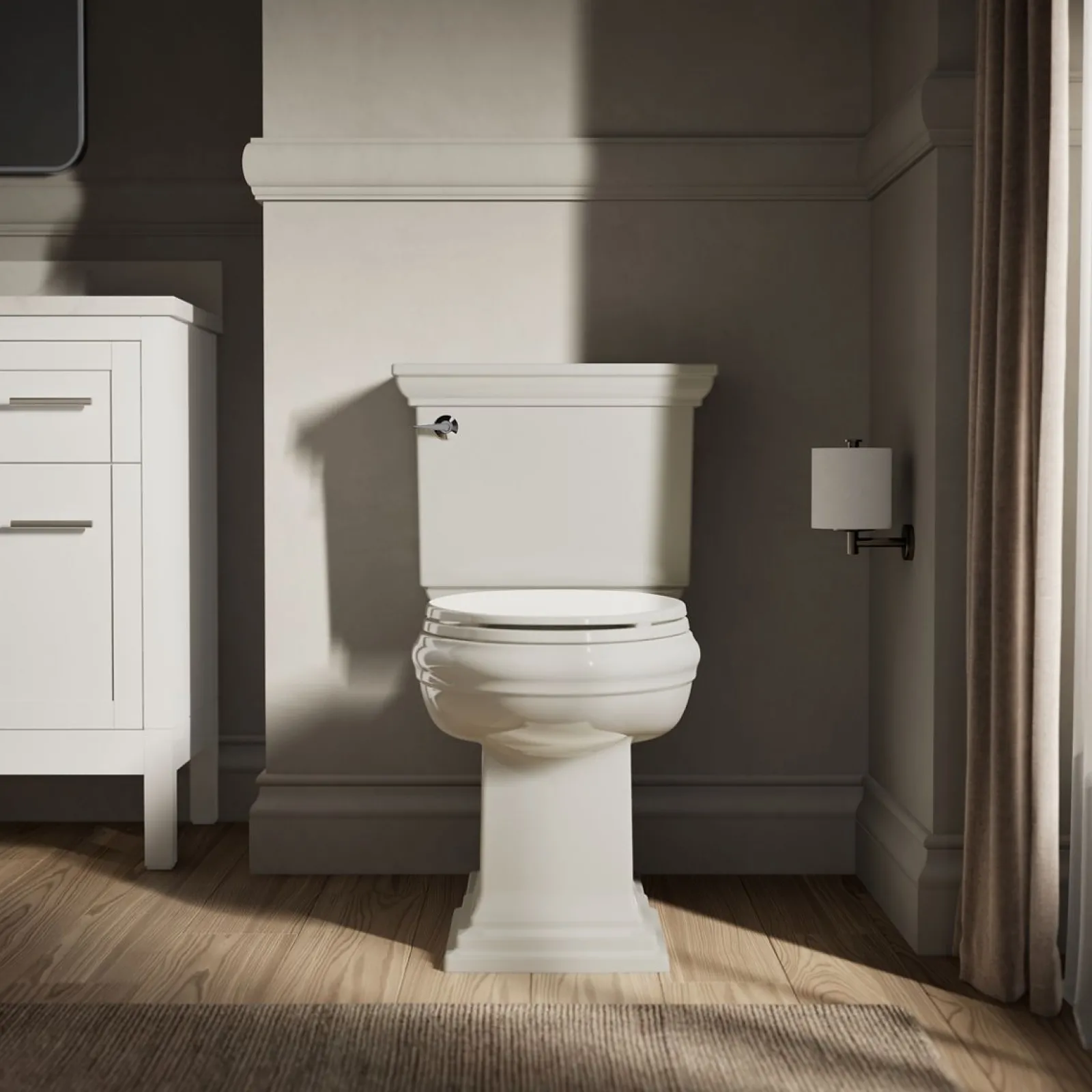 Quick-Release™ elongated toilet seat^Kohler New