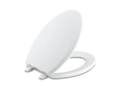 Quick-Release™ elongated toilet seat^Kohler Hot