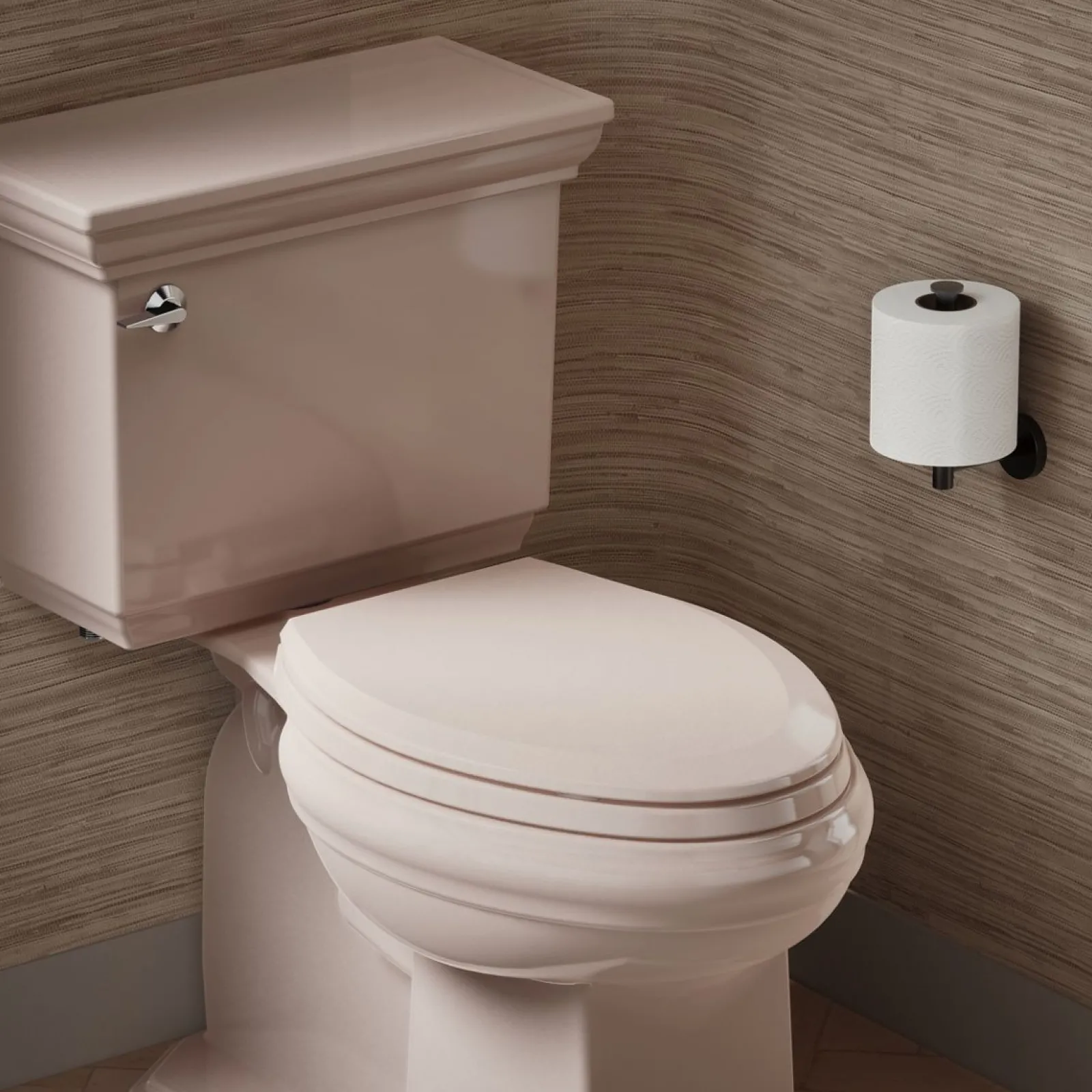 Quick-Release™ elongated toilet seat^Kohler Hot