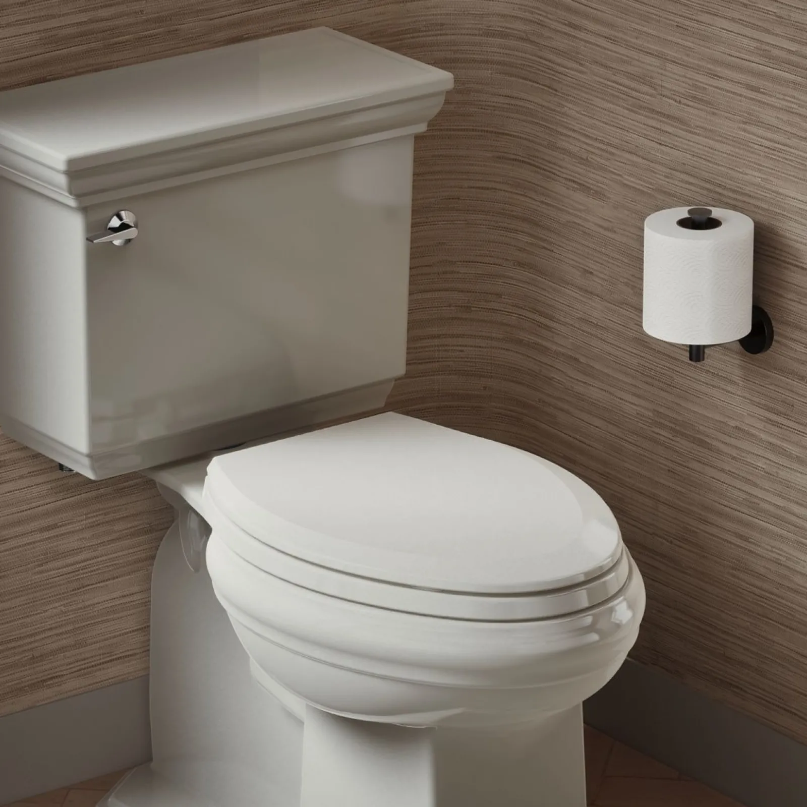 Quick-Release™ elongated toilet seat^Kohler Hot