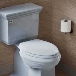 Quick-Release™ elongated toilet seat^Kohler Hot
