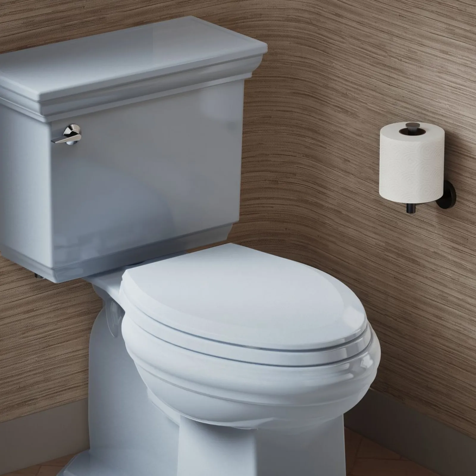 Quick-Release™ elongated toilet seat^Kohler Hot