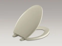 Quick-Release™ elongated toilet seat^Kohler Hot