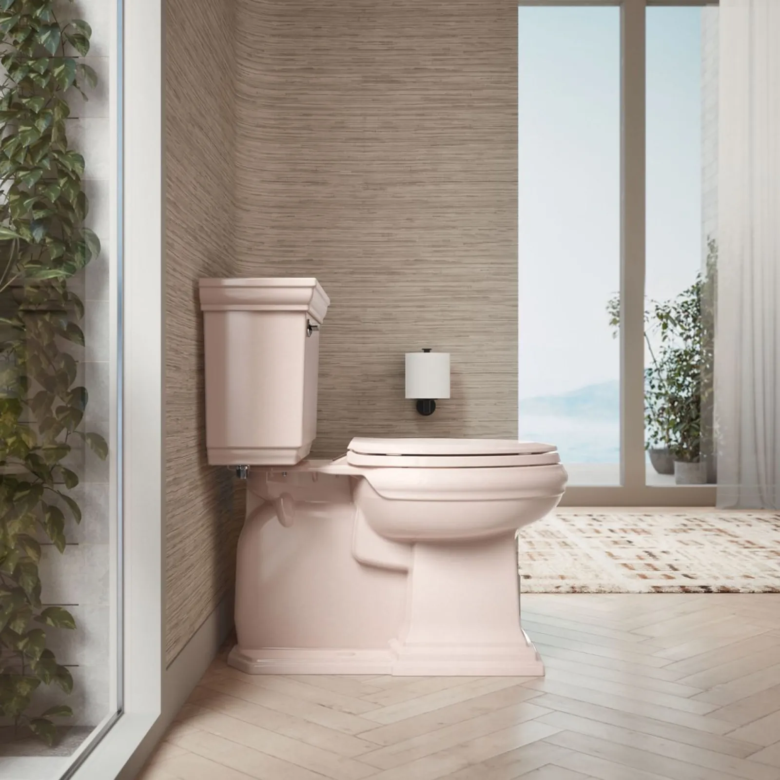 Quick-Release™ elongated toilet seat^Kohler Hot