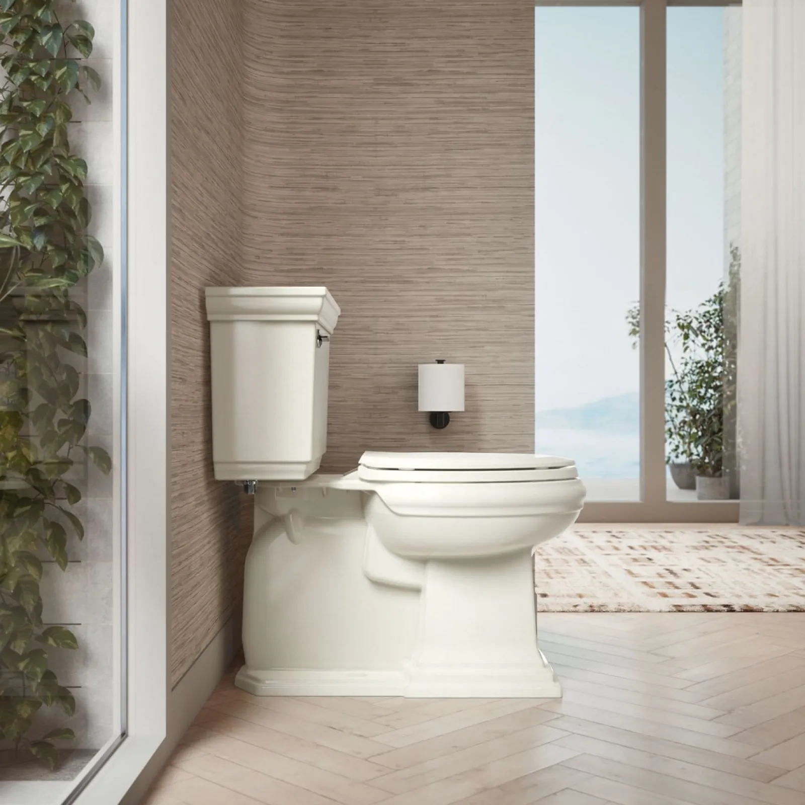 Quick-Release™ elongated toilet seat^Kohler Hot