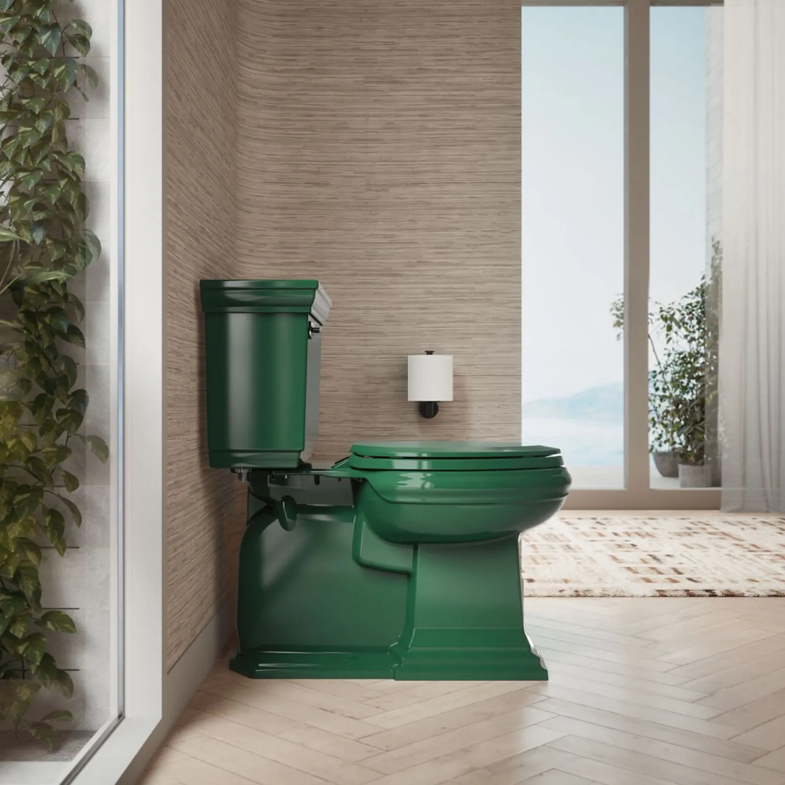 Quick-Release™ elongated toilet seat^Kohler Hot