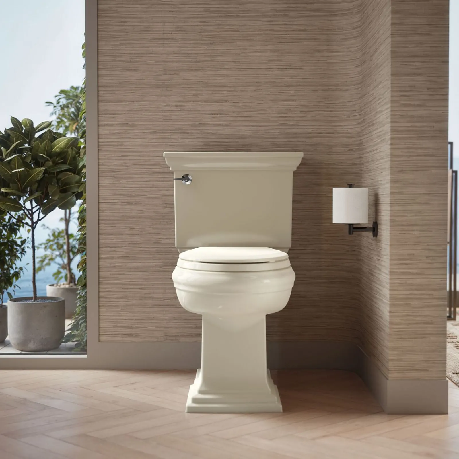 Quick-Release™ elongated toilet seat^Kohler Hot