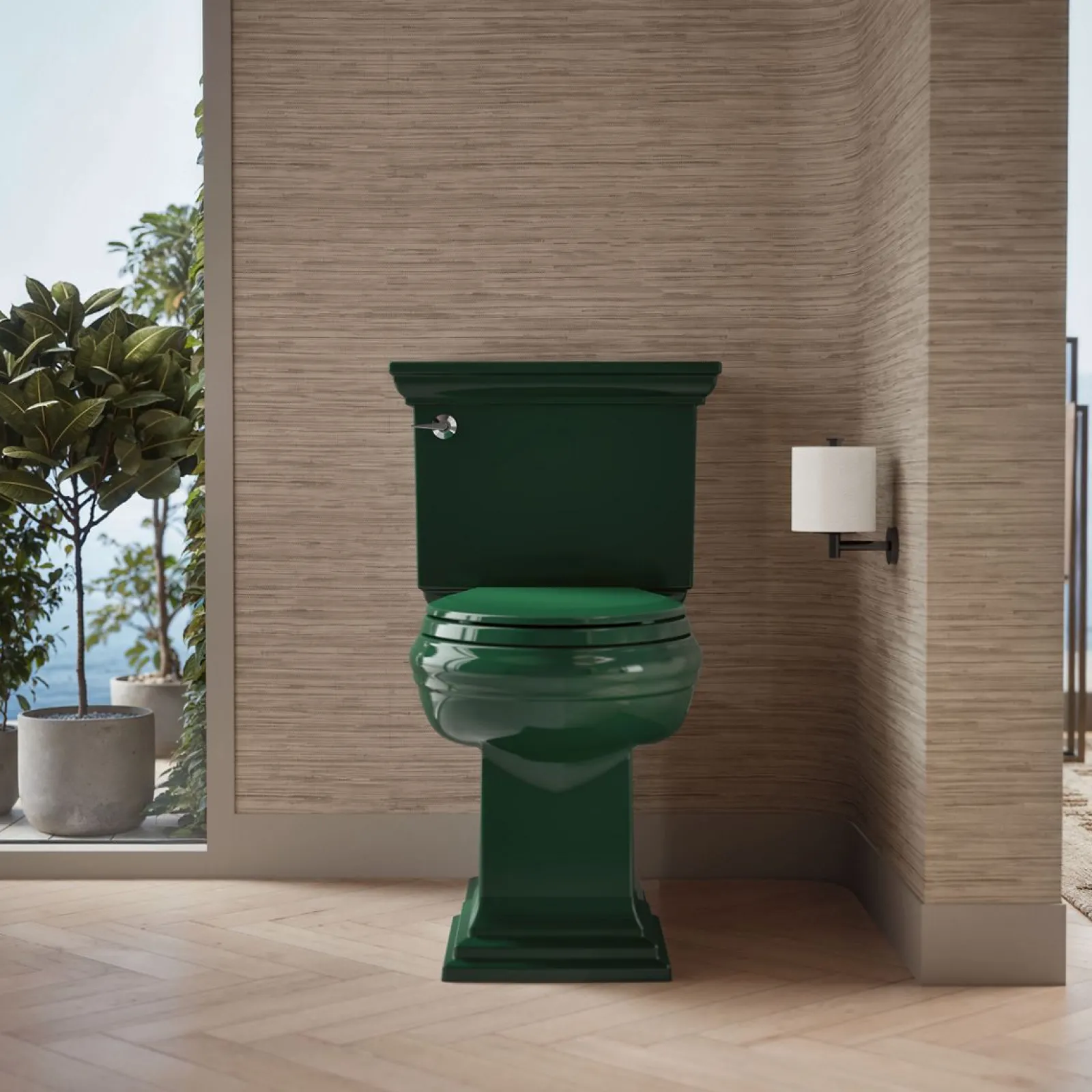 Quick-Release™ elongated toilet seat^Kohler Hot