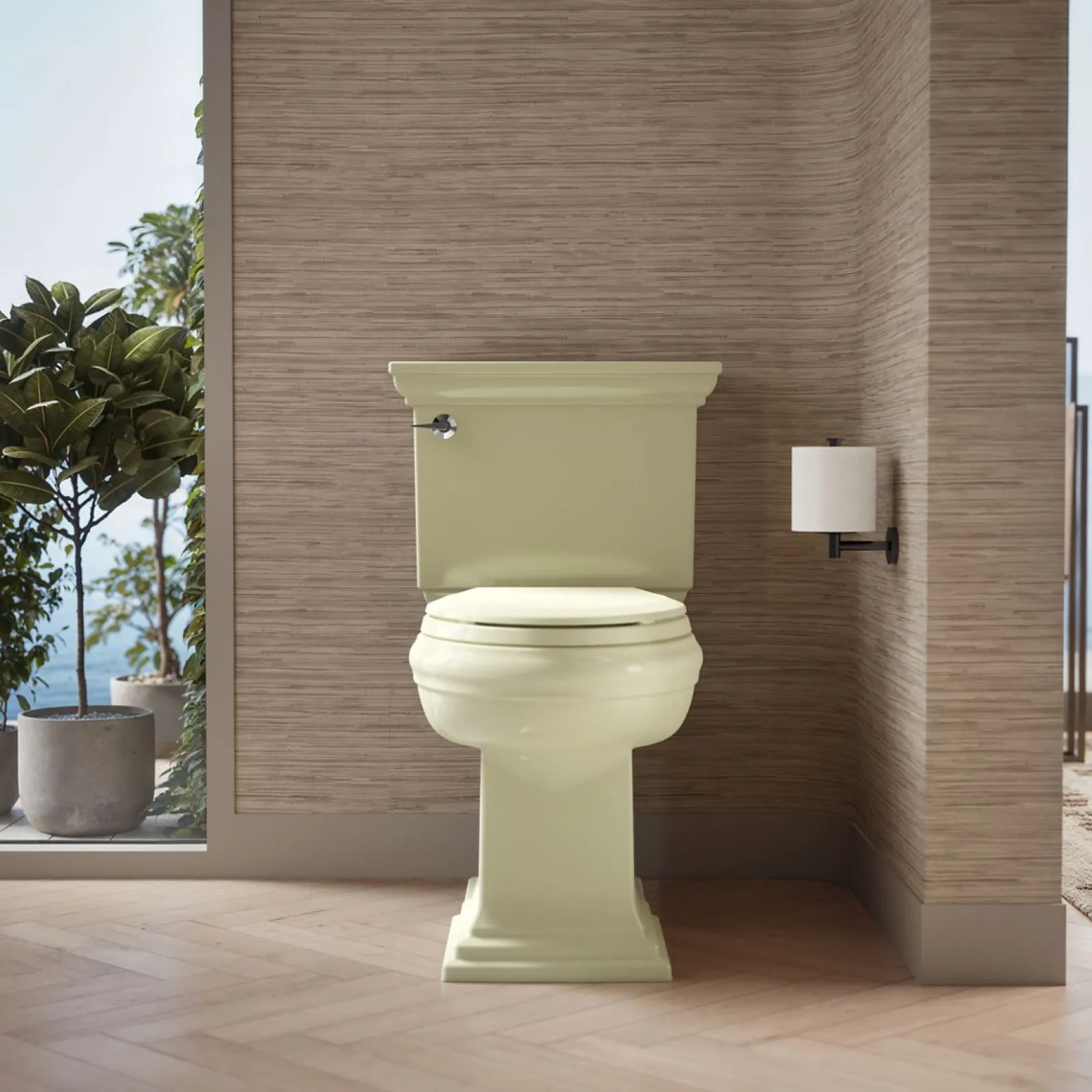 Quick-Release™ elongated toilet seat^Kohler Hot