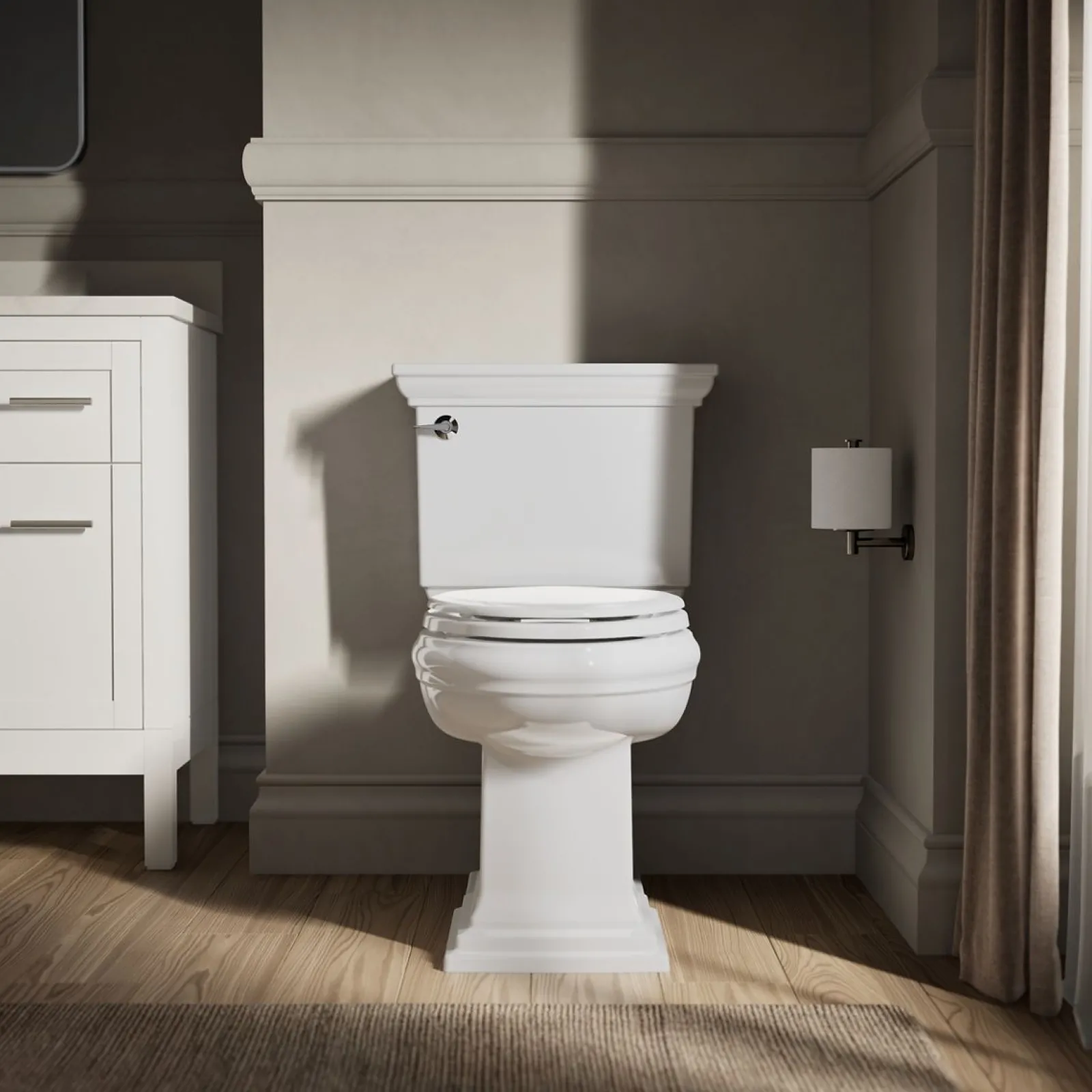 Quiet-Close™ elongated toilet seat^Kohler Best