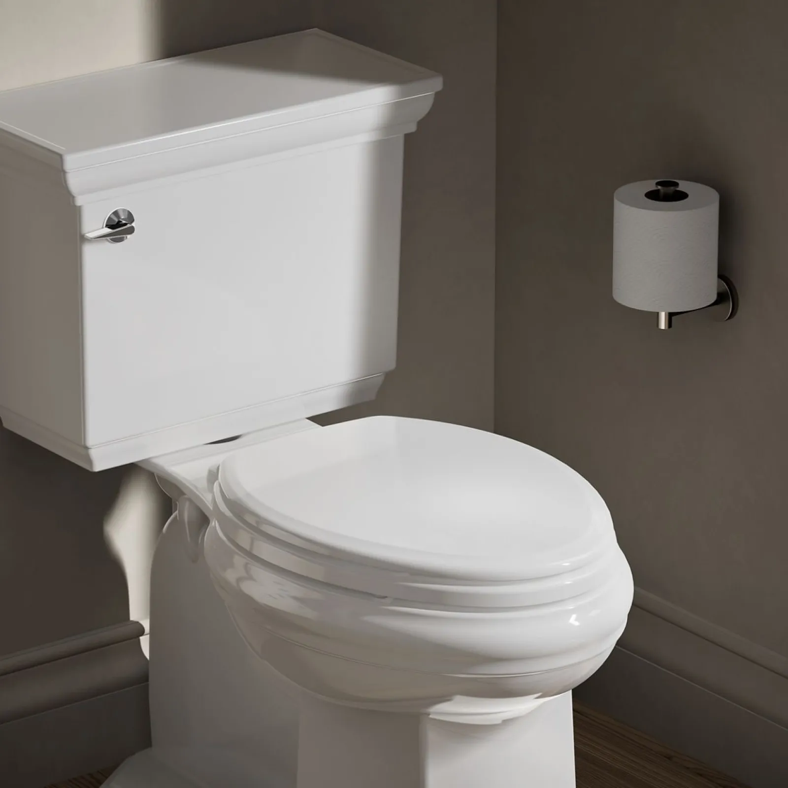 Quiet-Close™ elongated toilet seat^Kohler Best