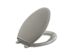 Quiet-Close™ elongated toilet seat^Kohler Hot