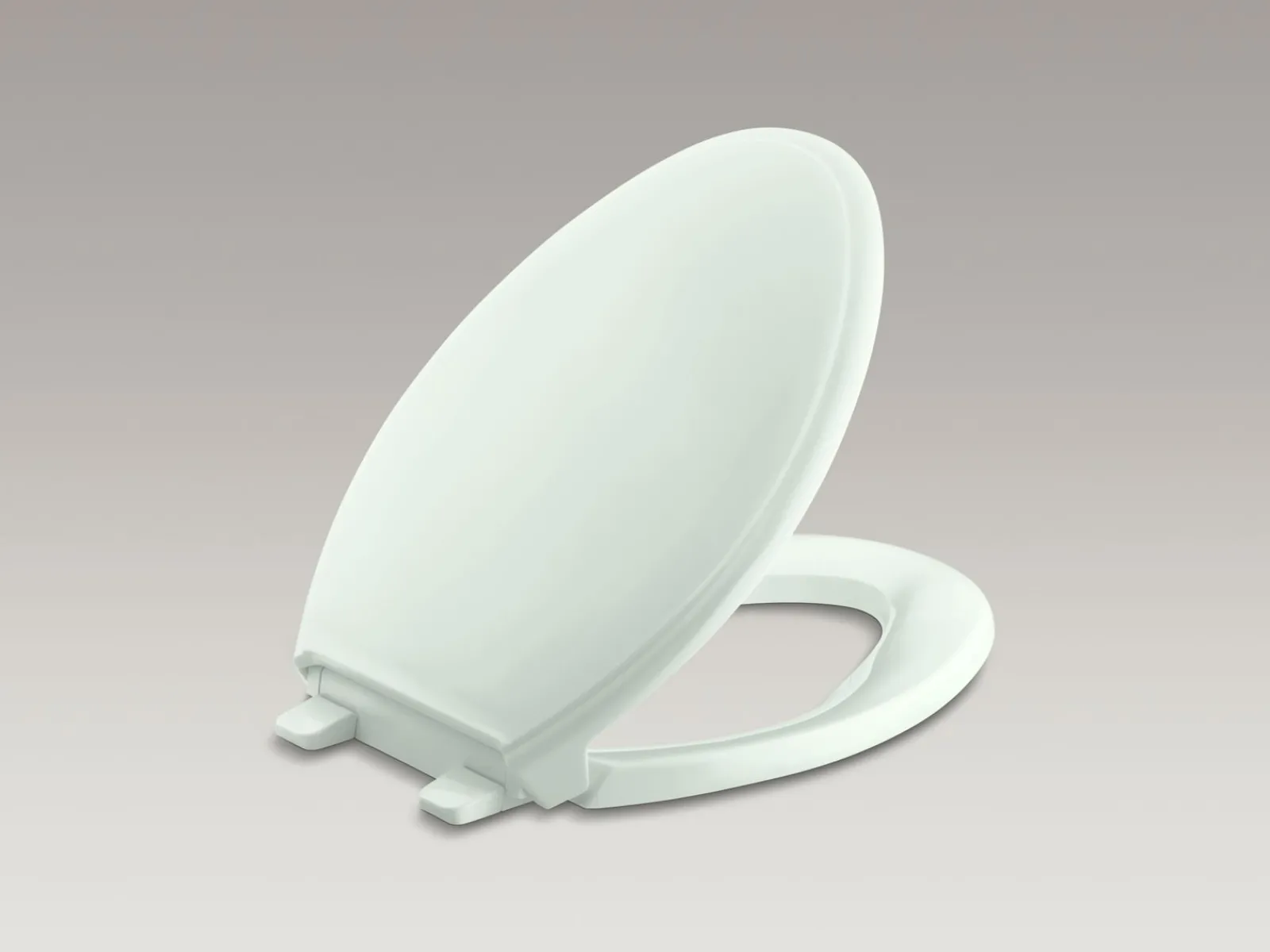 Quiet-Close™ elongated toilet seat^Kohler Hot