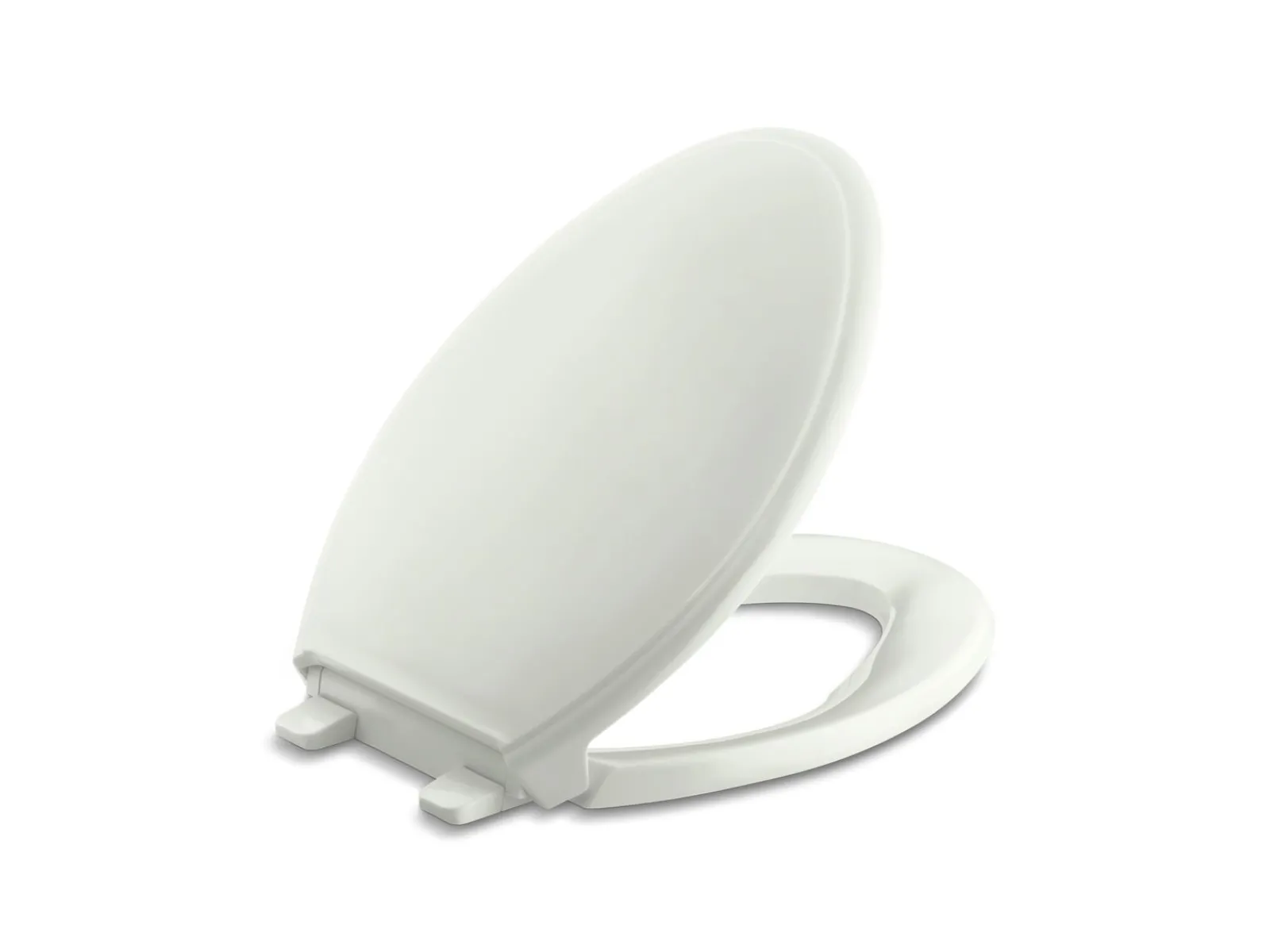 Quiet-Close™ elongated toilet seat^Kohler Hot