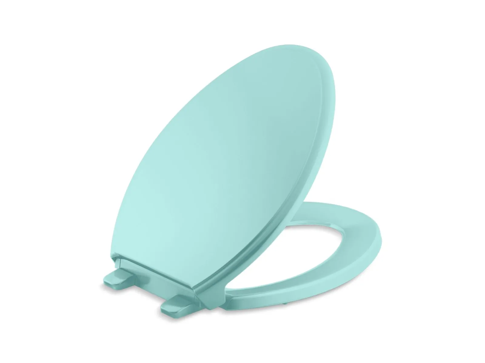Quiet-Close™ elongated toilet seat^Kohler Hot