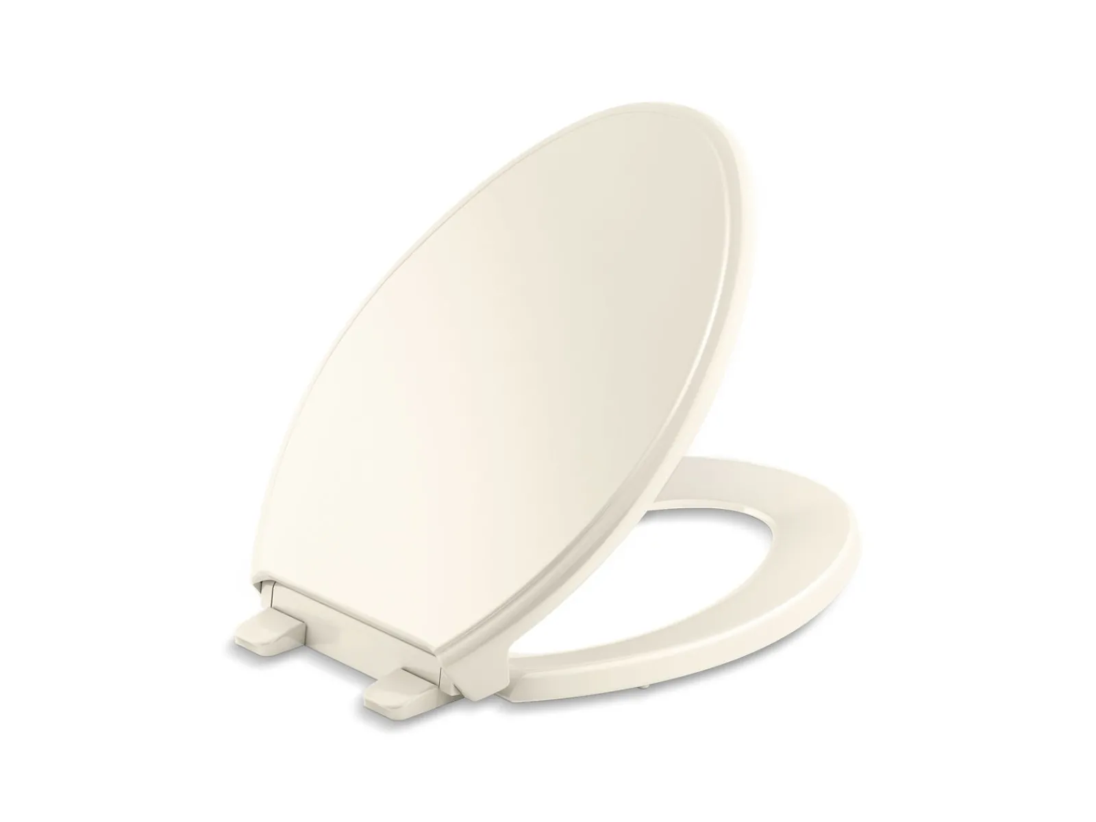 Quiet-Close™ elongated toilet seat^Kohler Hot