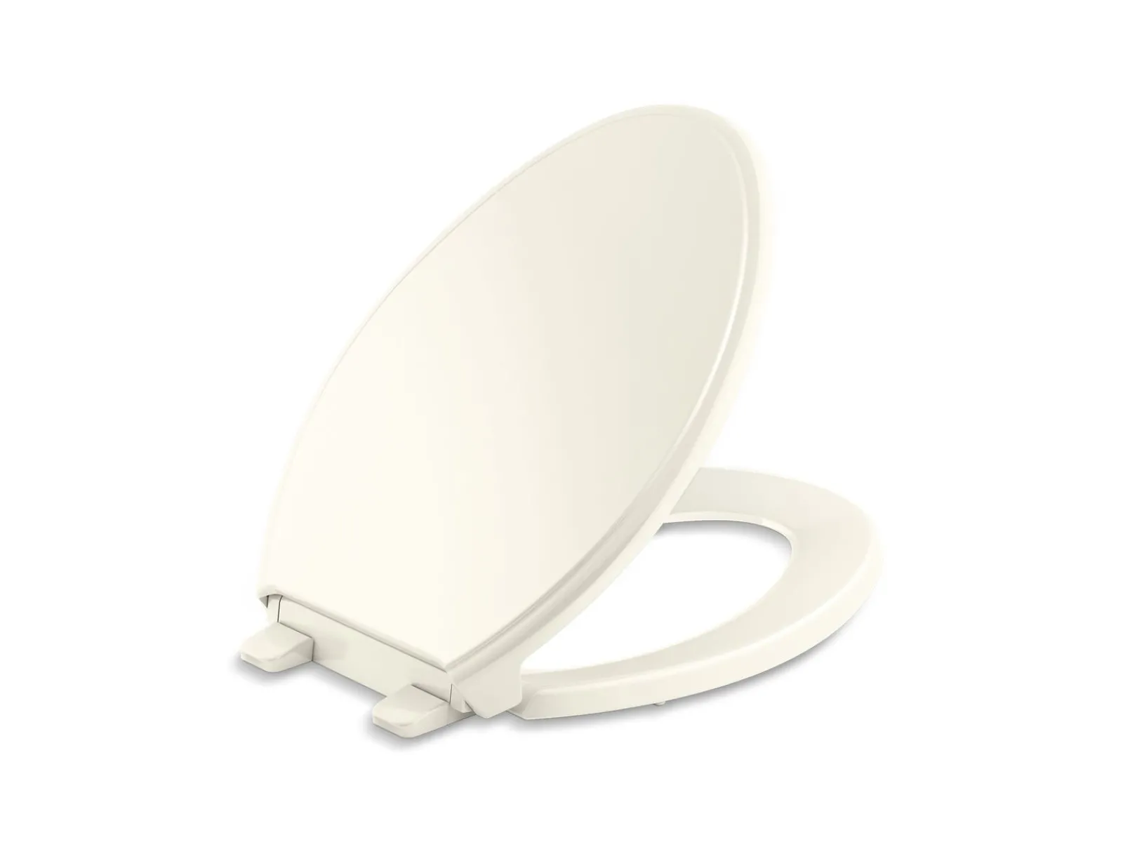 Quiet-Close™ elongated toilet seat^Kohler Hot