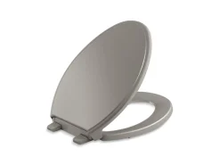 Quiet-Close™ elongated toilet seat^Kohler Hot