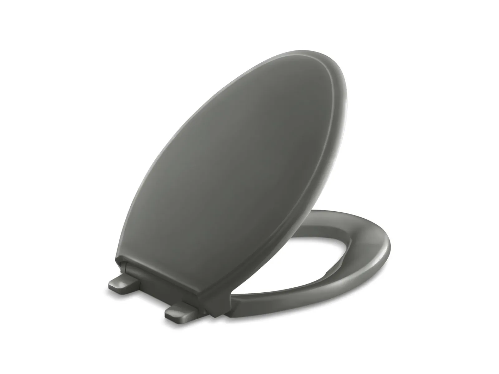 Quiet-Close™ elongated toilet seat^Kohler Hot